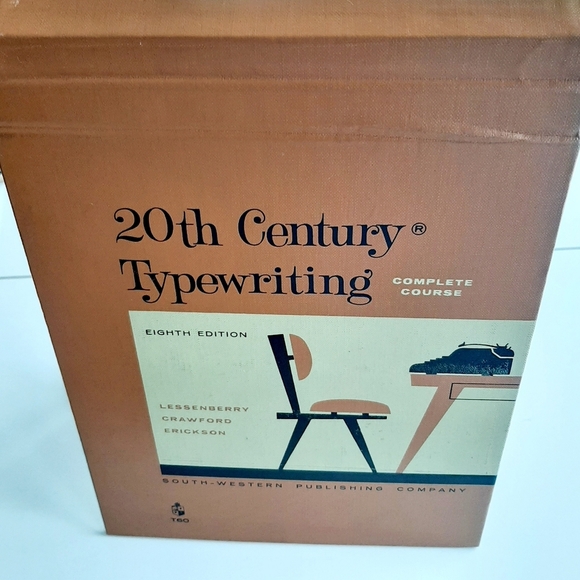 VTG 20TH CENTURY TYPEWRITING BOOK - Picture 3 of 10